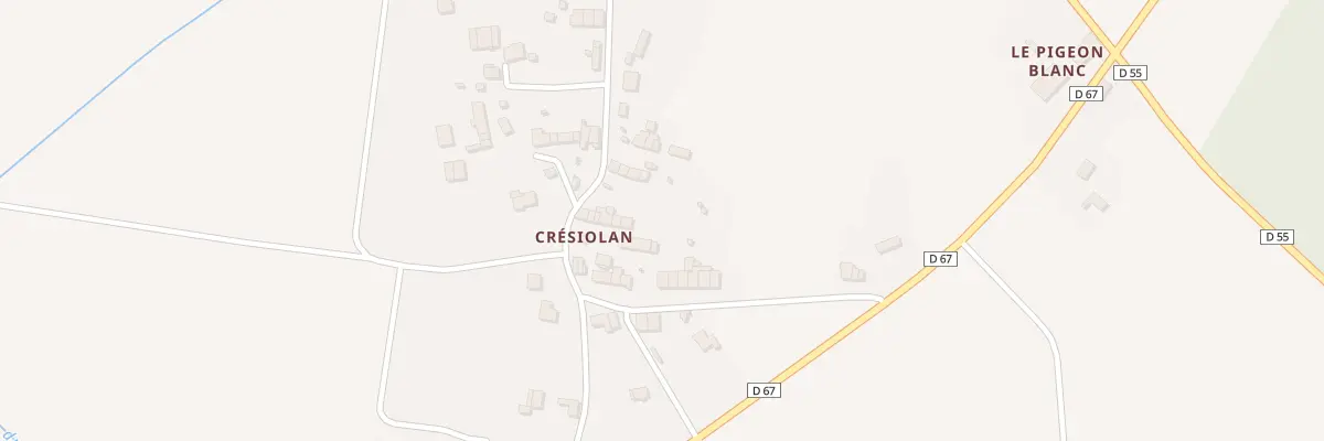 Plan du 5826 Cresiolan à Sixt-sur-Aff