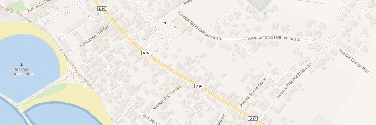 Plan du 15 Rue Alsace Lorraine à La Bernerie-en-Retz