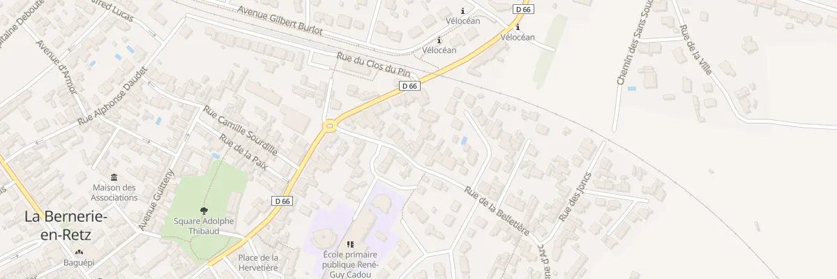 Plan du 19 Rue de la Beltière à La Bernerie-en-Retz