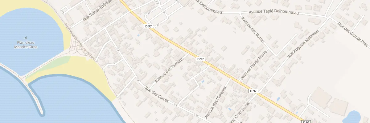 Plan du 28 Rue Alsace Lorraine à La Bernerie-en-Retz