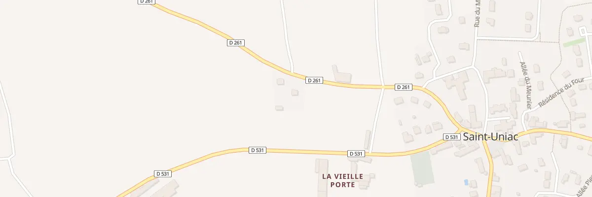 Plan du 7 Rue Saint-Éloi à Saint-Uniac