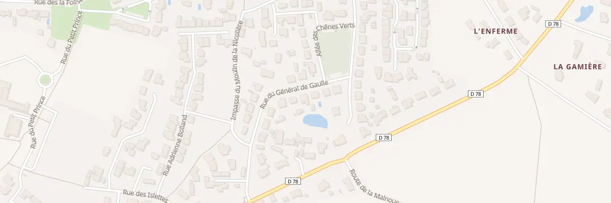 Plan du 11 Rue du Gal de Gaulle à Saint-Père-en-Retz