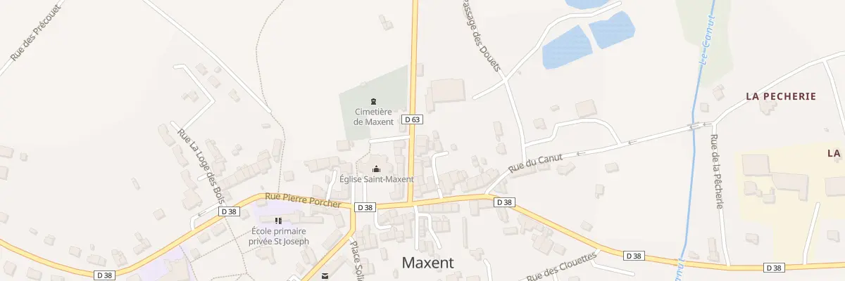 Plan du 9 Rue du Pont Sel à Maxent