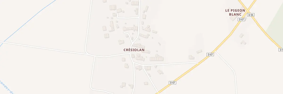 Plan du 39 Cresiolan à Sixt-sur-Aff