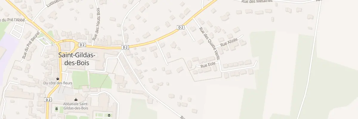 Plan du 11 Rue de Bel-Air à Saint-Gildas-des-Bois