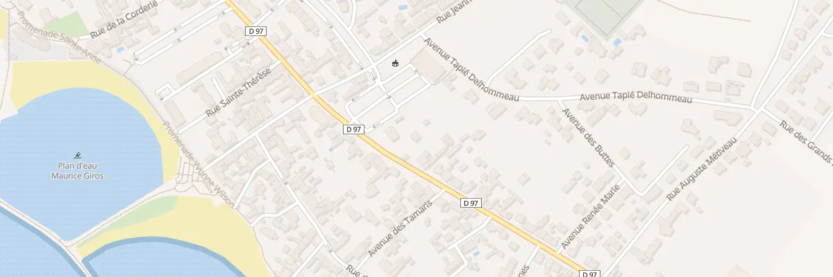 Plan du 11 Rue Alsace Lorraine à La Bernerie-en-Retz