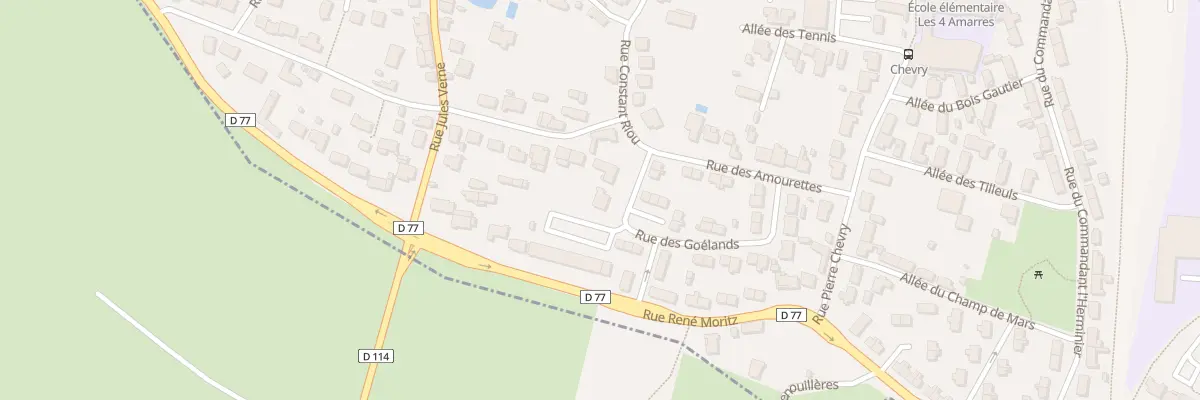Plan du 29 Rue des Goëlands à Paimbœuf