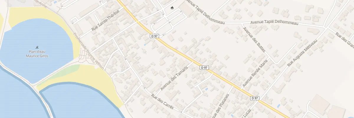 Plan du 22T Rue Alsace Lorraine à La Bernerie-en-Retz