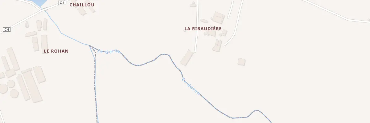 Plan du 6 La Ribaudière à Montauban-de-Bretagne