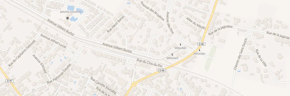 Plan du 12 Rue Gilbert Burlot à La Bernerie-en-Retz
