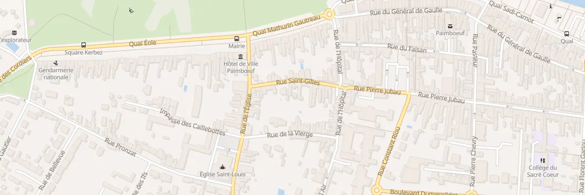 Plan du 19 Rue Saint-Gilles à Paimbœuf