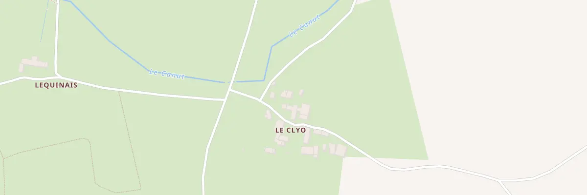 Plan du 5 Le Clyo à Maxent