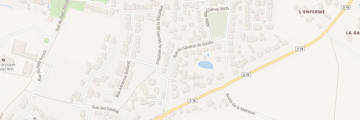 Plan du 5 Rue du Gal de Gaulle à Saint-Père-en-Retz