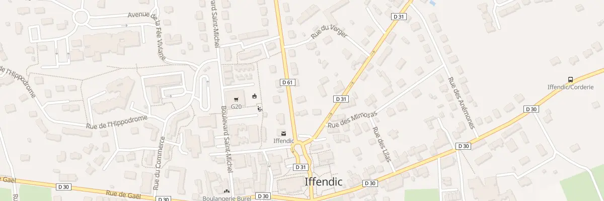 Plan du 2B Rue de Montauban à Iffendic