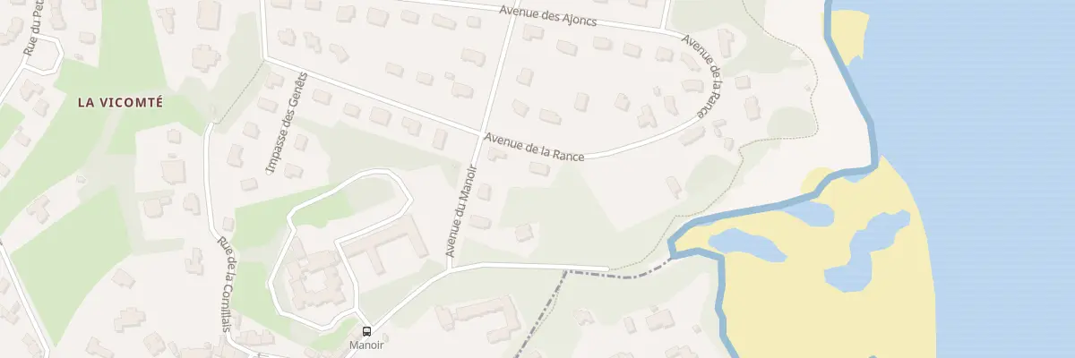 Plan du 17 Av de la Rance à Dinard