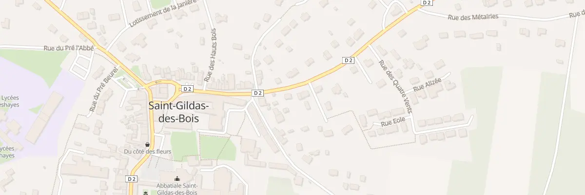 Plan du 5 Rue de Bel-Air à Saint-Gildas-des-Bois