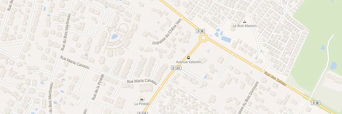 Plan du 187 Av Valentin à Saint-Jean-de-Monts