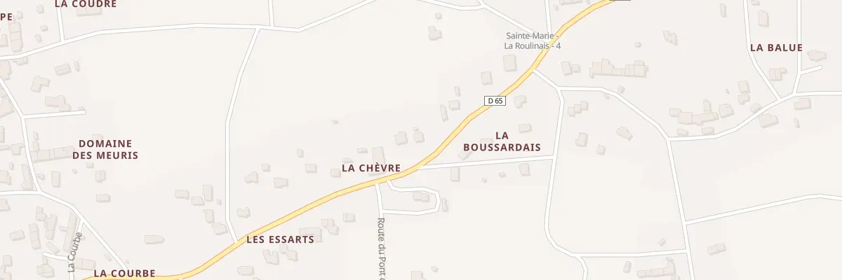 Plan du 12 Le Chataignier à Sainte-Marie