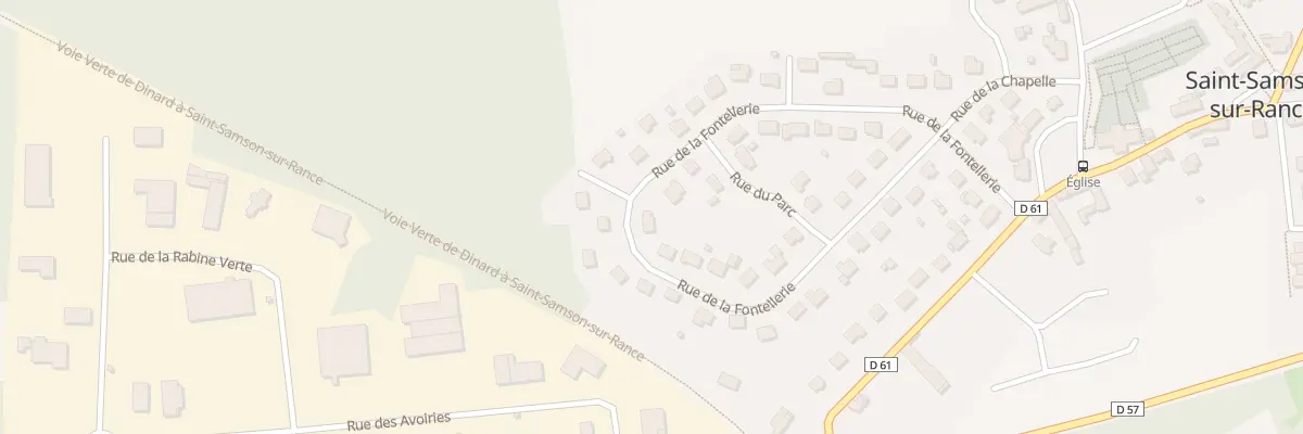 Plan du 23 Rue de la Fontellerie à Saint-Samson-sur-Rance