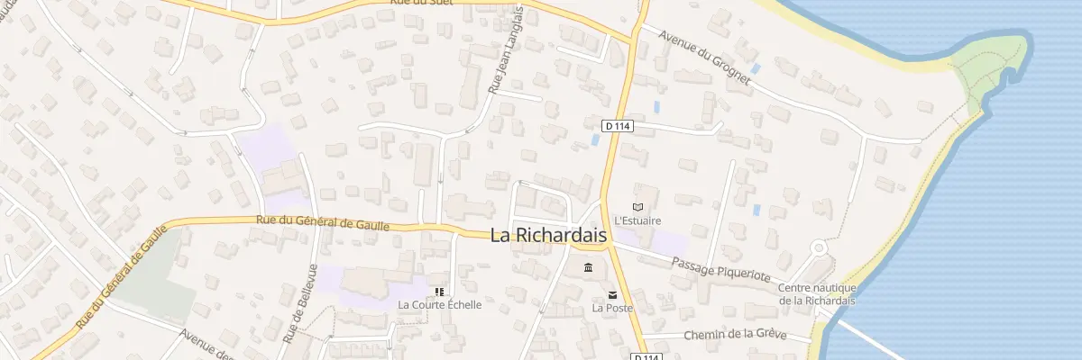 Plan du 10 Rue des Rosiers à La Richardais