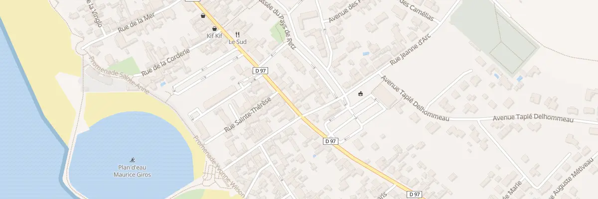 Plan du 37 Rue du Marechal Foch à La Bernerie-en-Retz