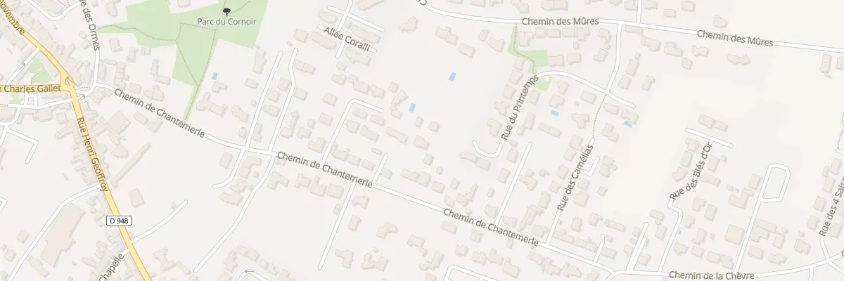Plan du 51B Che de Chantemerle à Beauvoir-sur-Mer