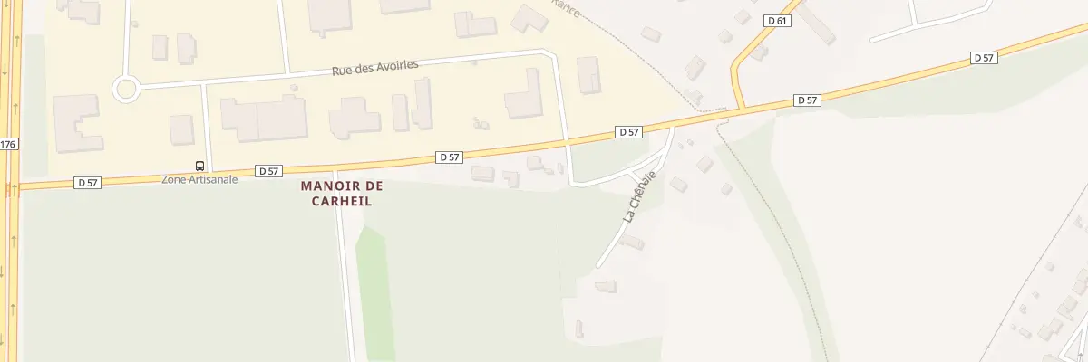 Plan du 2 La Chênaie à Saint-Samson-sur-Rance