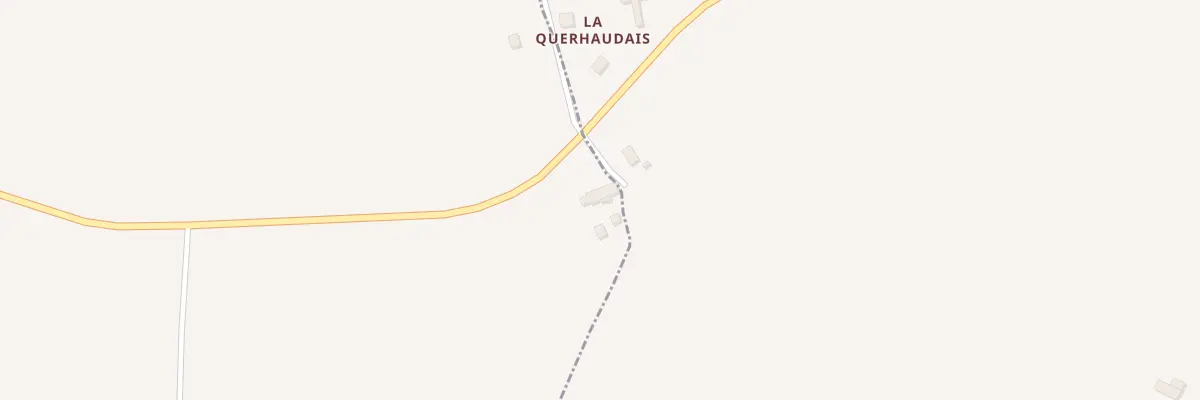 Plan du 5419 La Querhaudais à Médréac