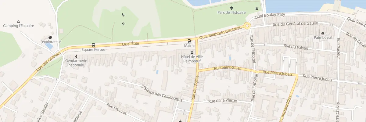 Plan du 3 Quai Eole à Paimbœuf
