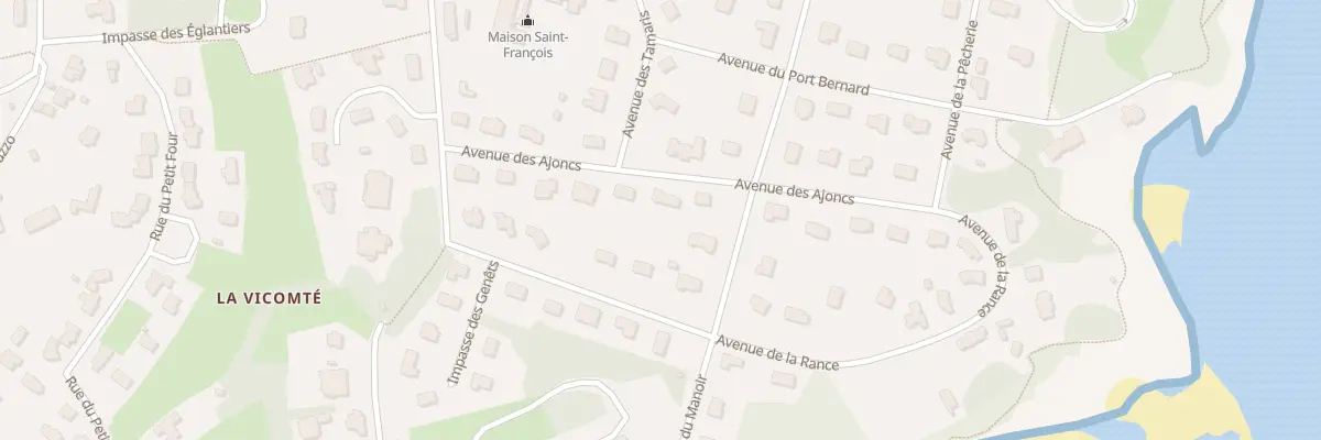 Plan du 11 Av des Ajoncs à Dinard