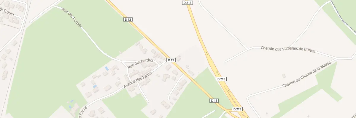 Plan du 61 Rte de Bourgneuf à La Bernerie-en-Retz