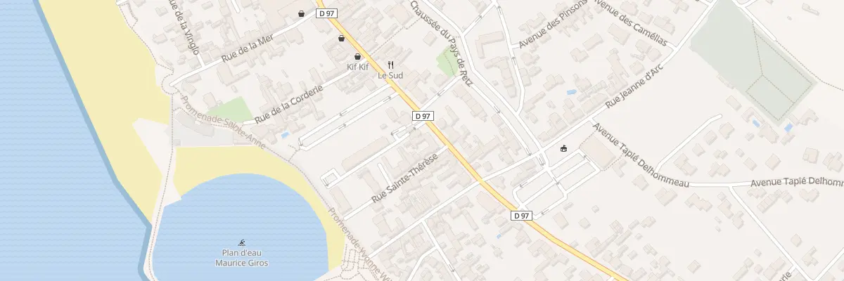 Plan du 20A Rue du Marechal Foch à La Bernerie-en-Retz