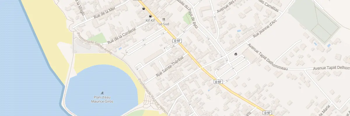 Plan du 4 Rue Sainte Thérèse à La Bernerie-en-Retz