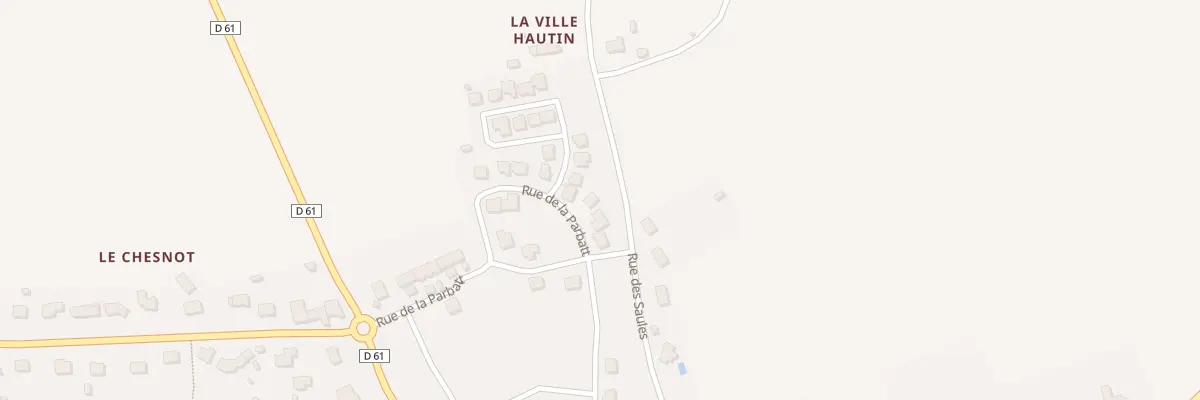 Plan du 52 Rue de la Parbatt à Iffendic