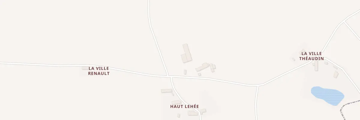 Plan du 5079 Lehee à Saint-Uniac