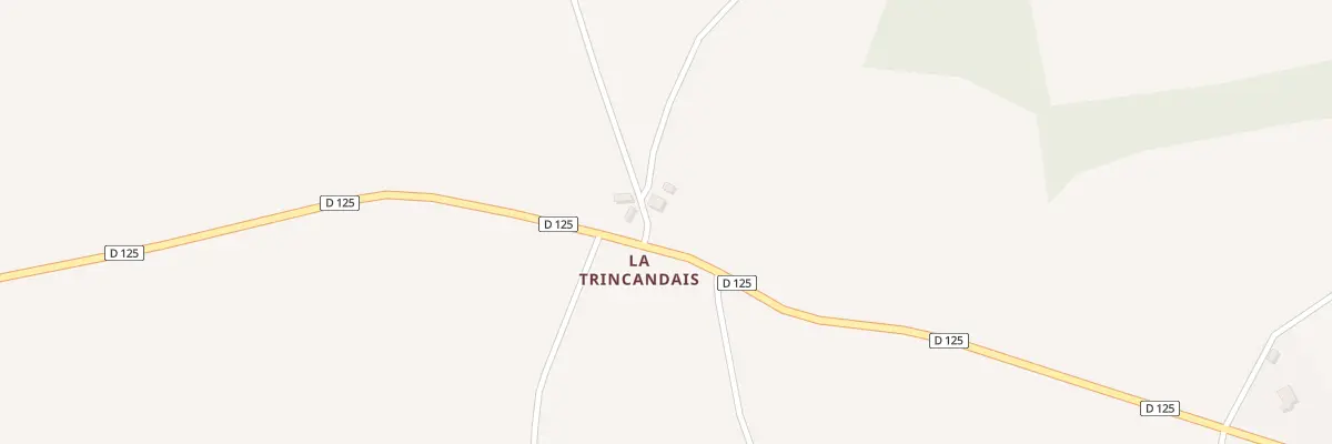 Plan du 5069 La Trincandais à Saint-Uniac