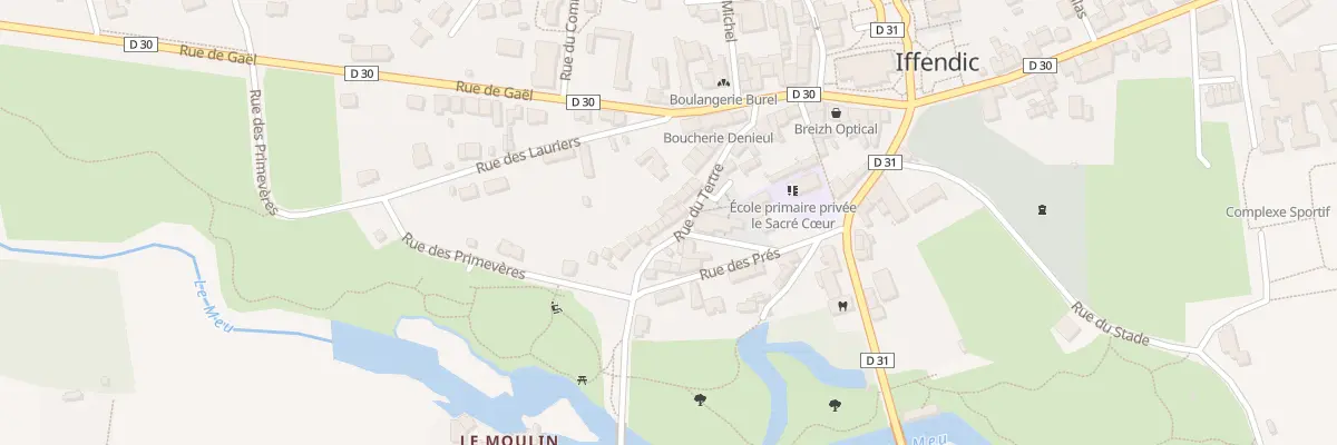 Plan du 11 Rue du Tertre à Iffendic