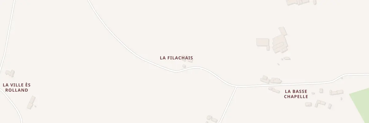 Plan du 5285 La Filachais à Plouasne
