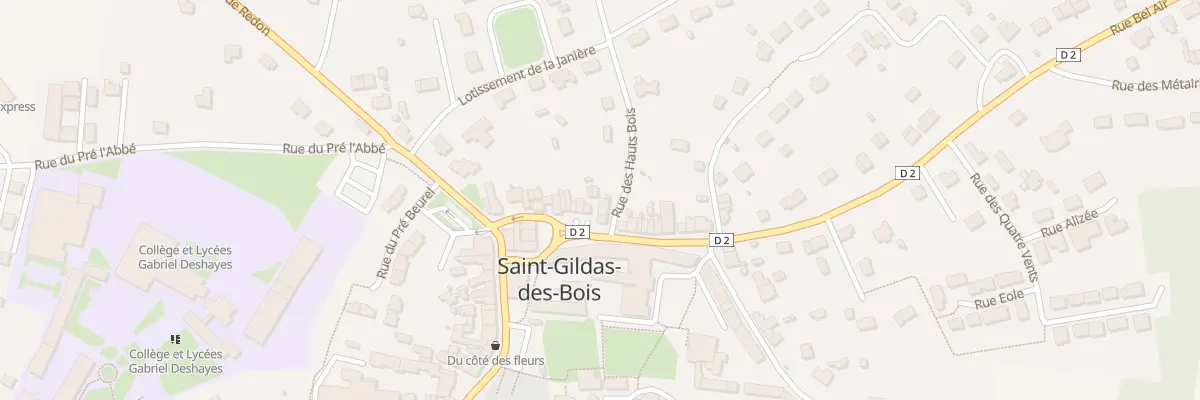 Plan du 10 Pl Jeanne d’Arc à Saint-Gildas-des-Bois