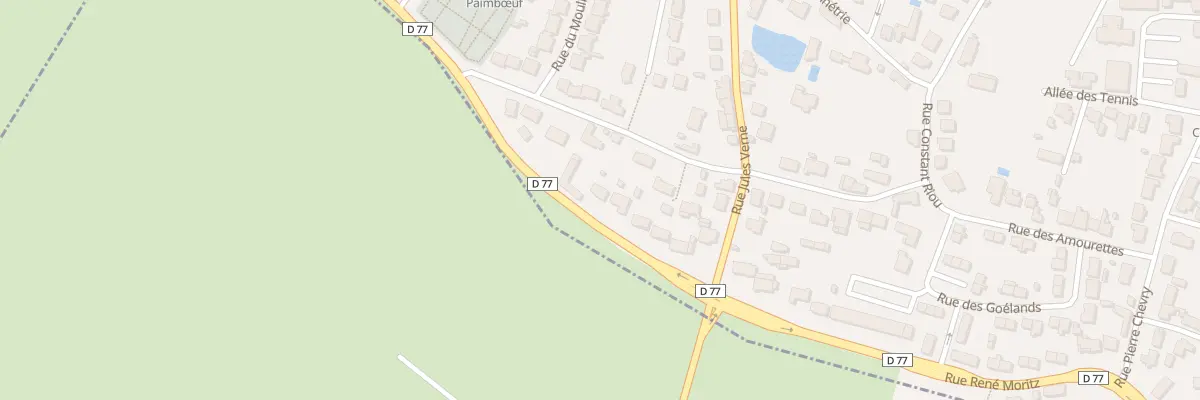 Plan du 10 Rue des Remparts à Paimbœuf