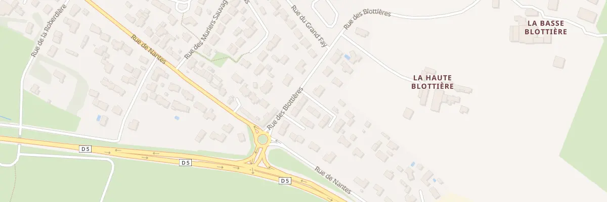 Plan du 14 Rue des Blottières à Saint-Père-en-Retz