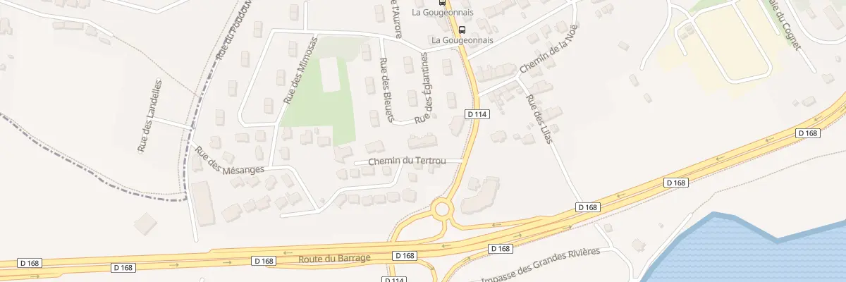 Plan du 9000 Rue des Eglantines à La Richardais