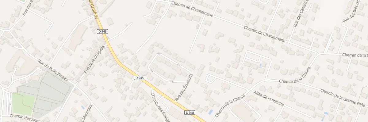 Plan du 5 Rue des Ecureuils à Beauvoir-sur-Mer