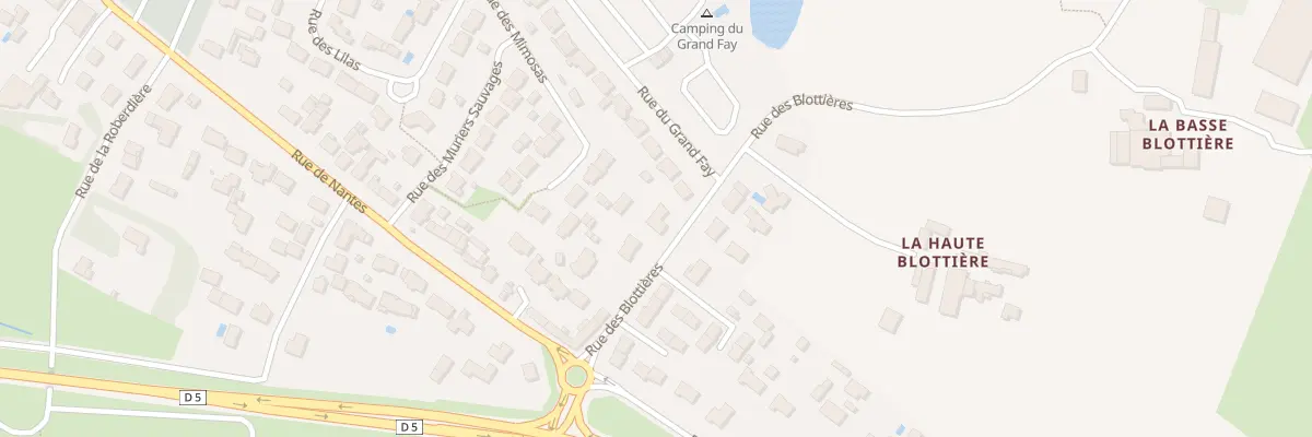 Plan du 11 Rue des Blottières à Saint-Père-en-Retz
