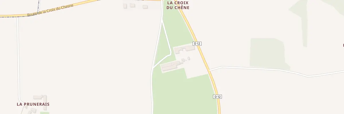 Plan du 1 La Croix du Chêne à Saint-Carné