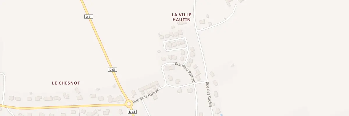 Plan du 54 Rue de la Parbatt à Iffendic