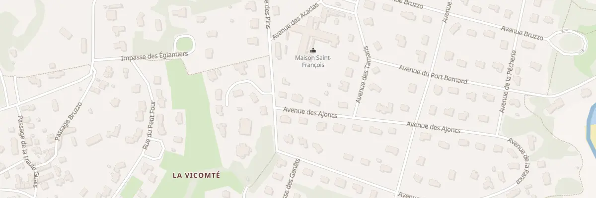 Plan du 9002 Av des Ajoncs à Dinard