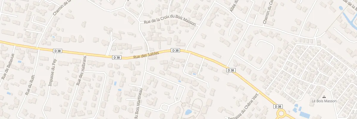 Plan du 120T Rue des sables à Saint-Jean-de-Monts