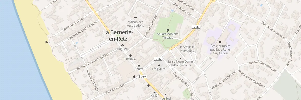 Plan du 13A Rue Jean du Plessis Grenedan à La Bernerie-en-Retz