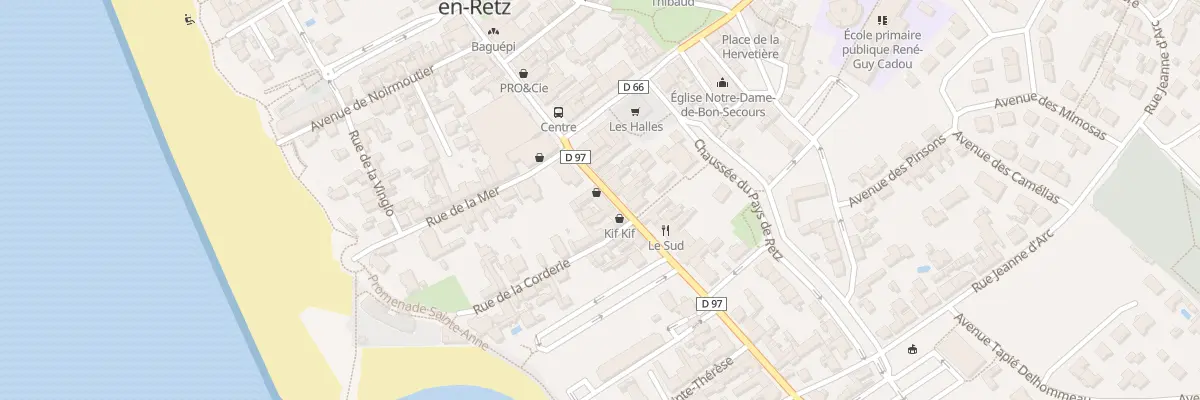 Plan du 2B Rue du Marechal Foch à La Bernerie-en-Retz